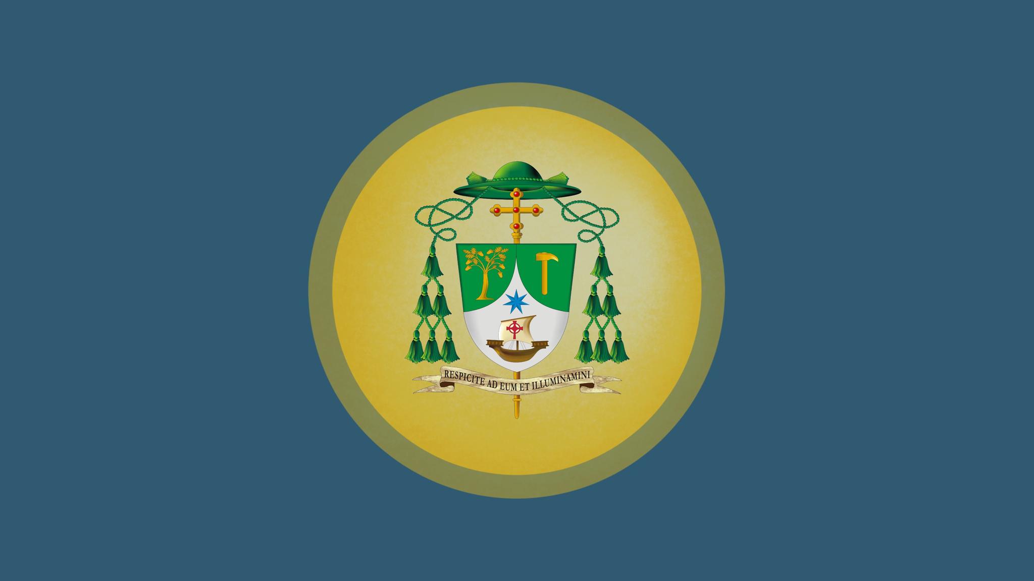 Logo on background