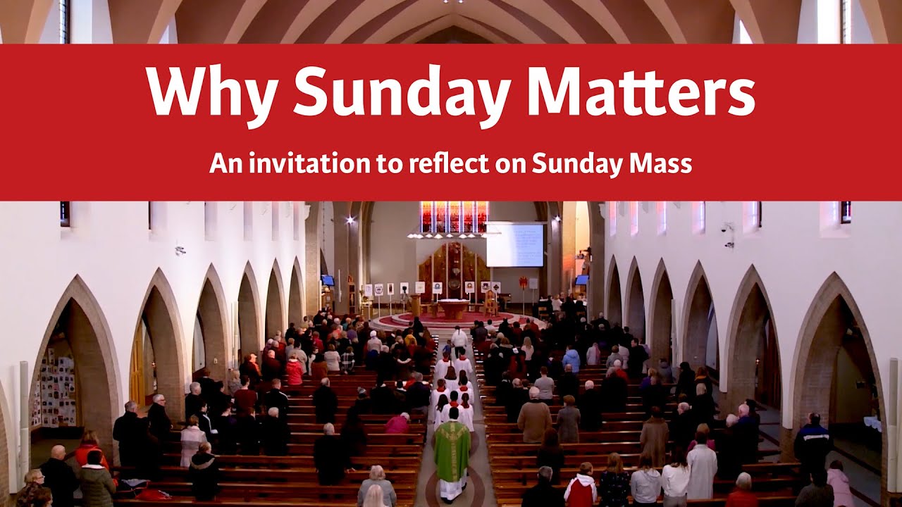 Church with people