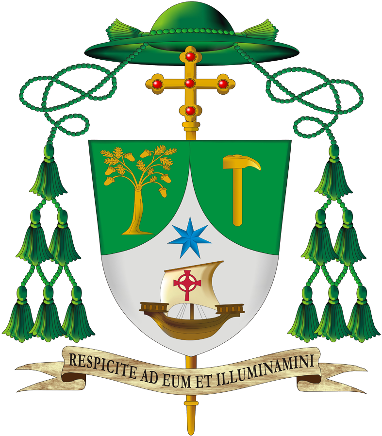 Bishop Michael Duignan's crest